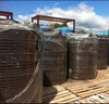 Емкость 3000 литров цилиндрическая вертикальная Синяя Пласт